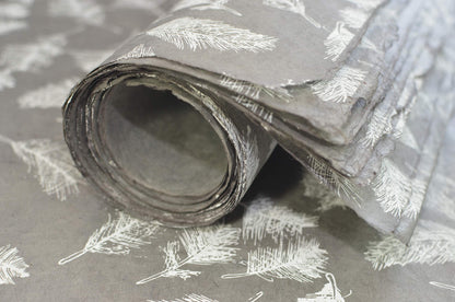 Tree-Free Wrapping Paper: Reusable Lokta Paper Handmade in the Himalayas of Nepal for Gifts, Crafts, and Zero-Waste Holidays