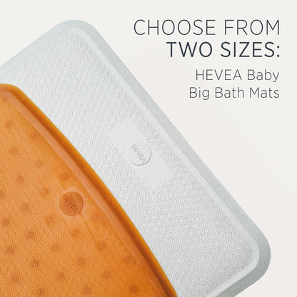HEVEA Natural Rubber Wave Bath Mat: Plastic-Free & Biodegradable