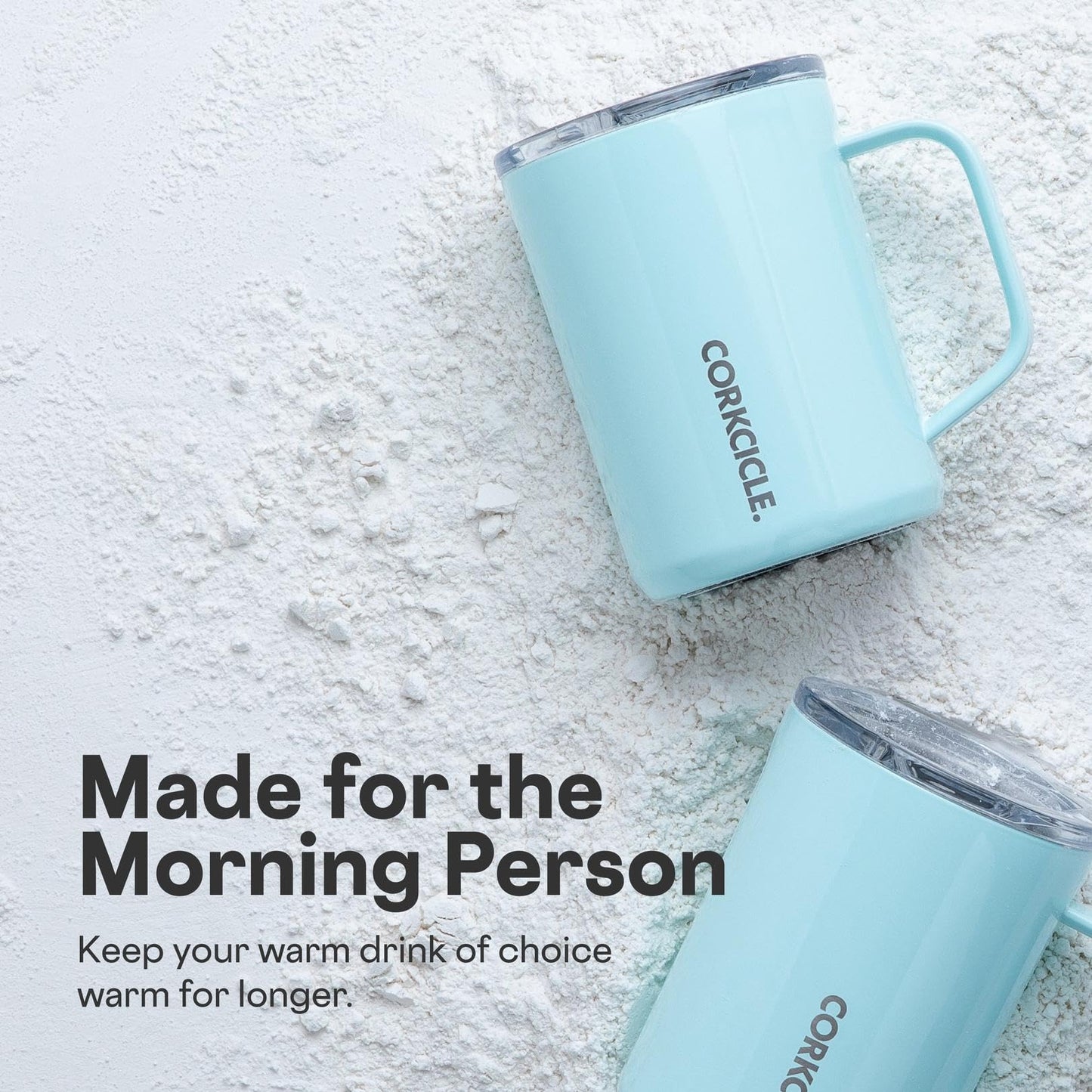 Corkcicle Classic 16 oz Triple-Insulated Stainless Steel Mug