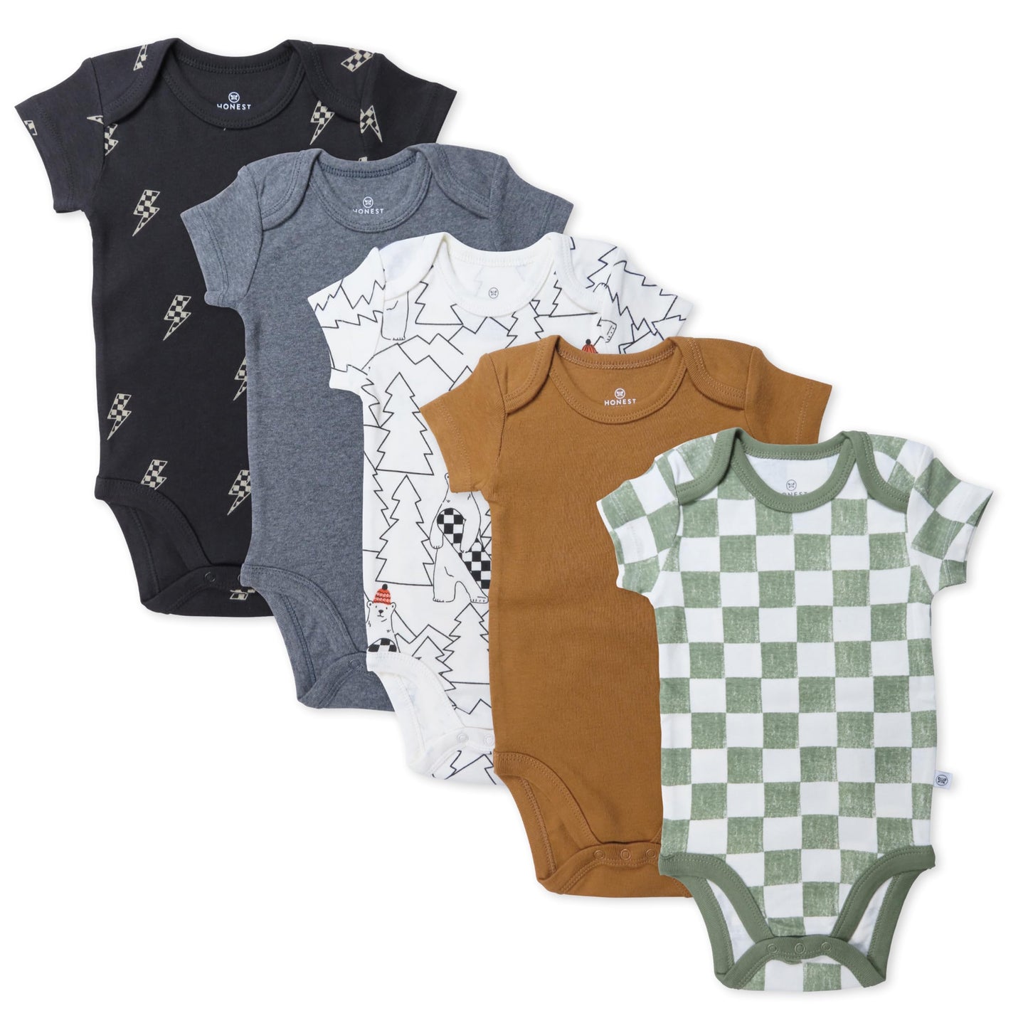 HonestBaby Organic Cotton Bodysuits: GOTS Certified Purity