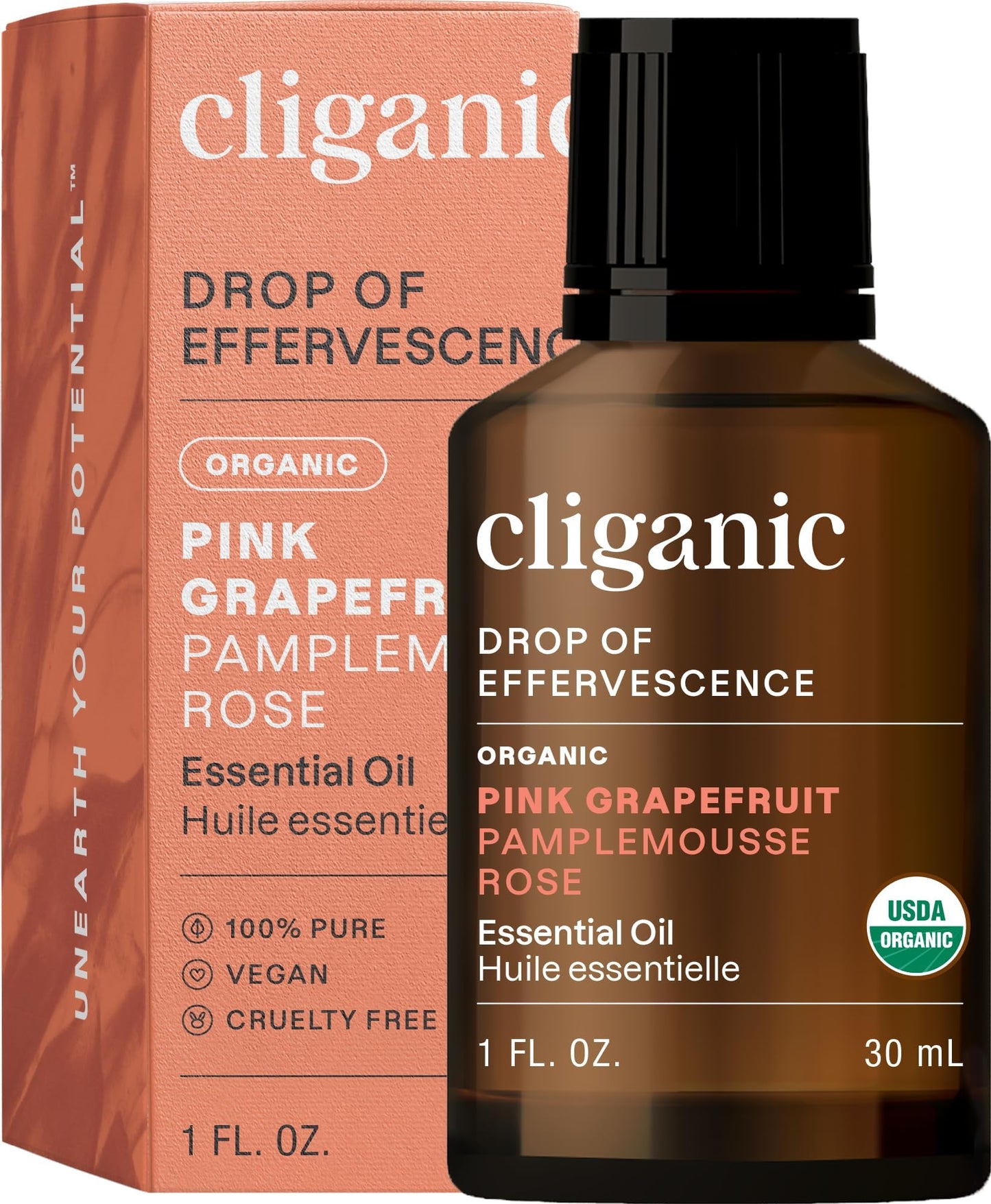 Cliganic USDA Organic Lemon Tea Tree Oil: 100% Pure & Natural