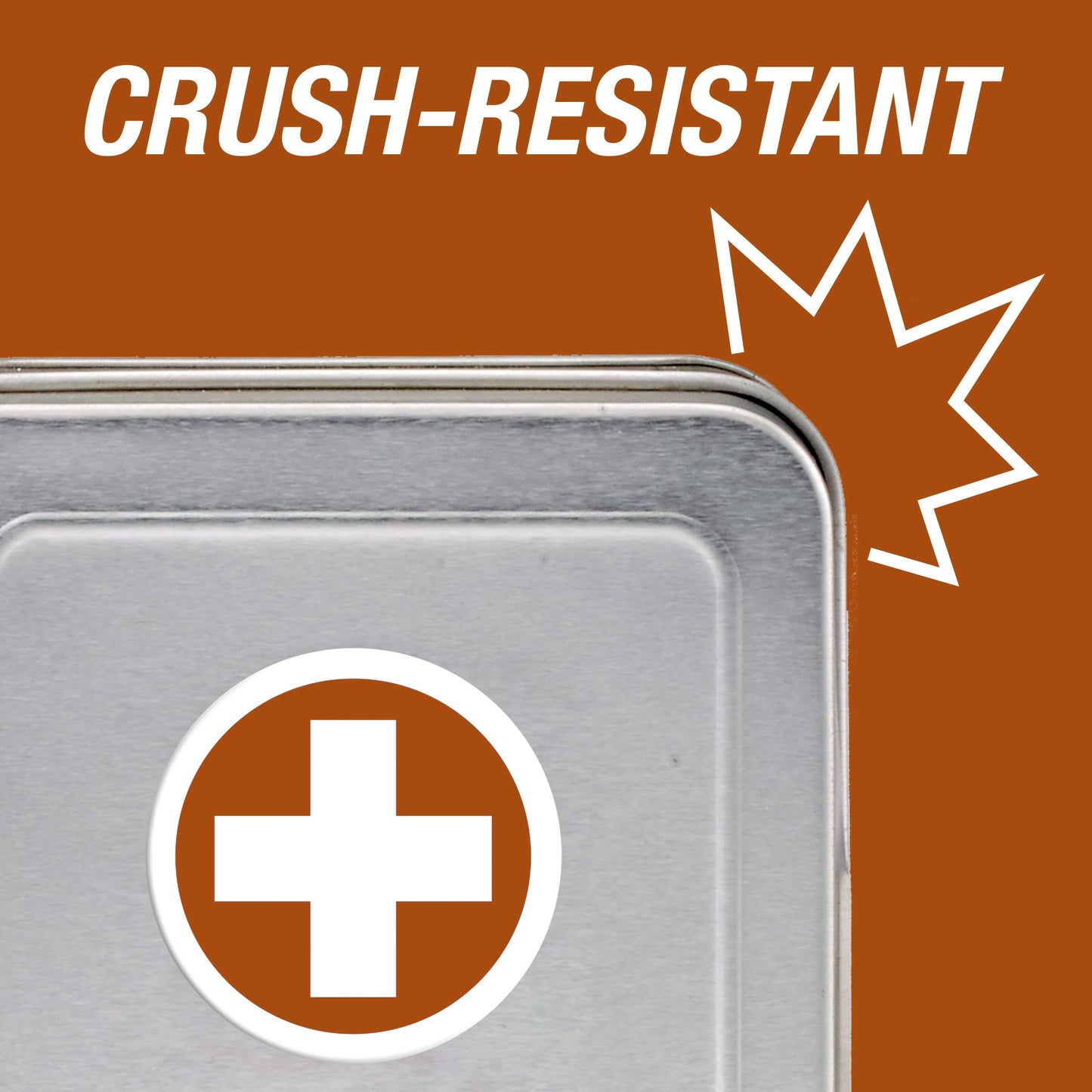 Coleman Mini First Aid Kit: 27-Piece Crush-Proof Metal Tin
