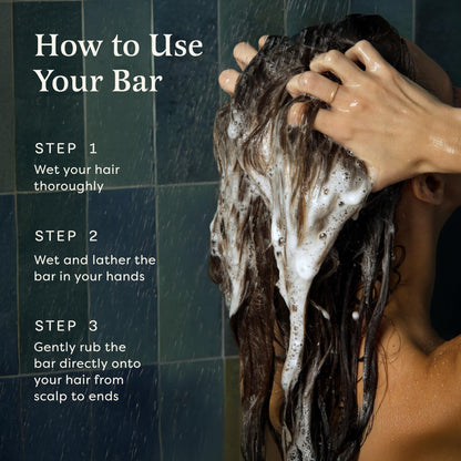 Fragrance-Free Unscented Shampoo Bar for Sensitive Scalp, Vegan – The Earthling Co.
