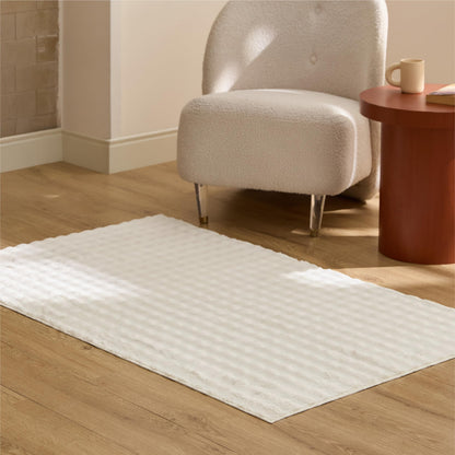 Bedsure OEKO-TEX Certified Machine Washable Faux Wool Area Rug