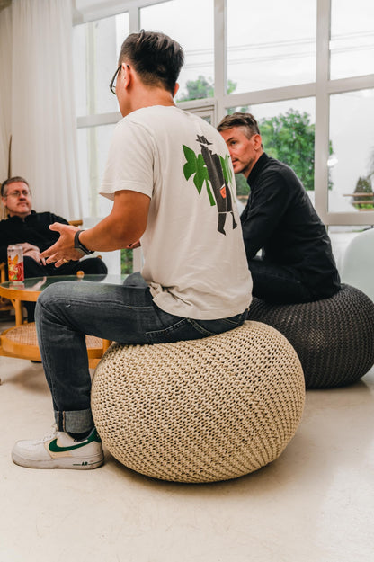 Natural Cotton Rope Ball Cover: Handmade Chemical-Free Comfort