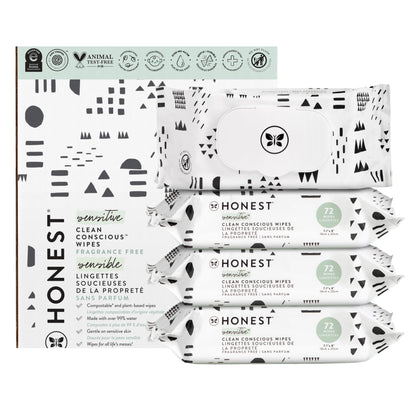 The Honest Company Water Wipes: Plastic-Free Plant Purity