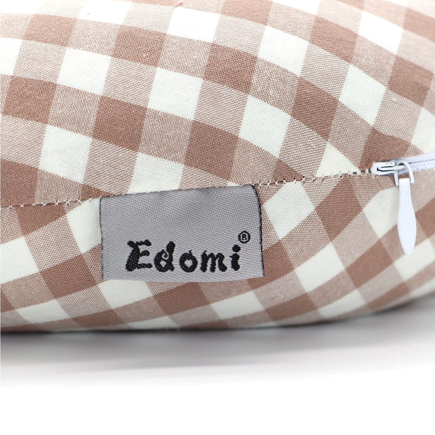 Edomi U-Shaped Adjustable Buckwheat Hull Neck & Shoulder Pillow