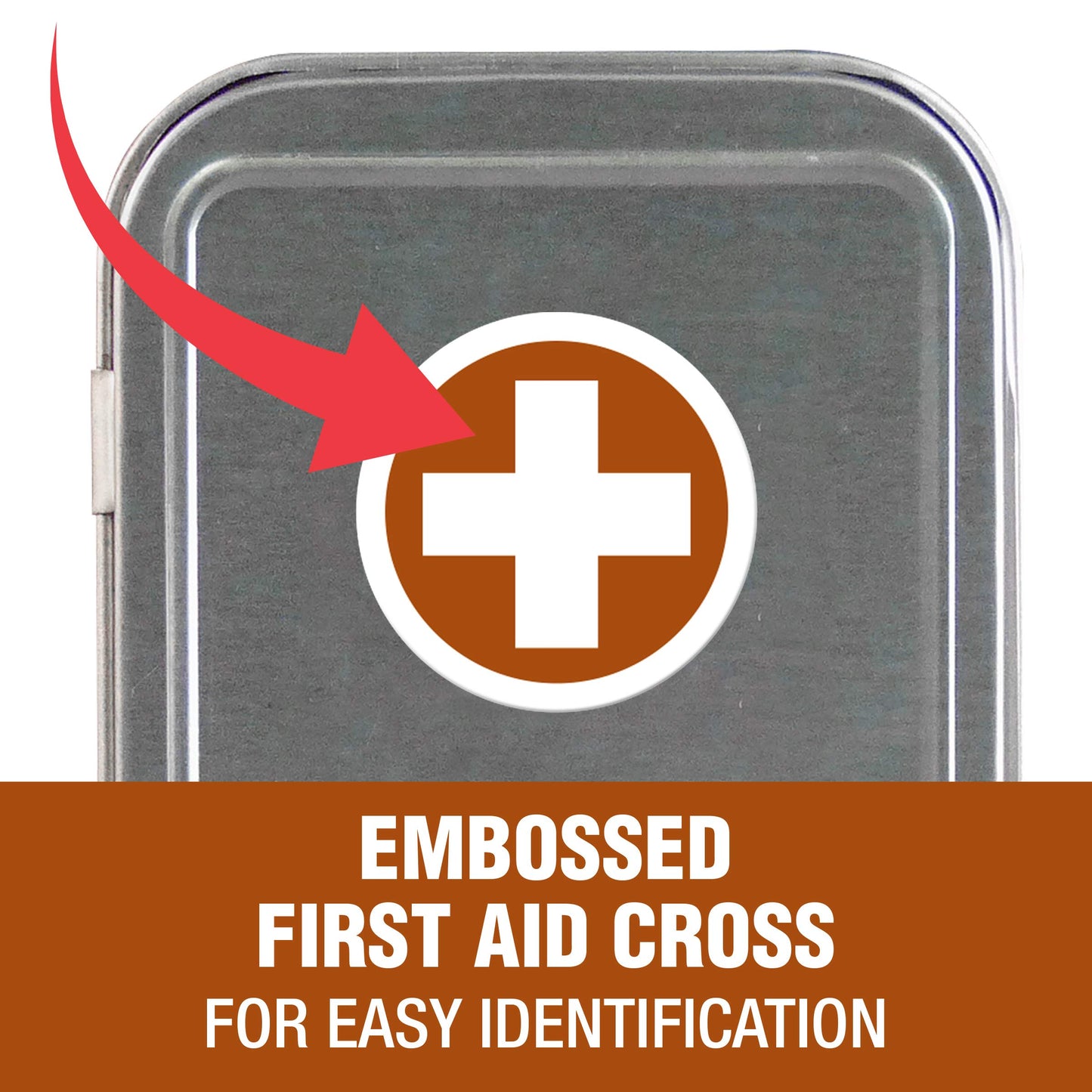 Coleman Mini First Aid Kit: 27-Piece Crush-Proof Metal Tin