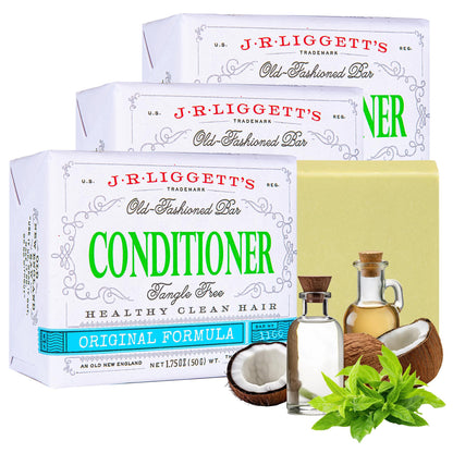 J.R. Liggett’s Shampoo Bars | TRUE Shift Toxin‑Free Hair Care (3‑Pack)