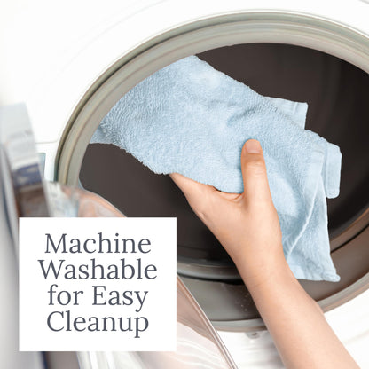 Natemia Organic Baby Washcloths: GOTS Certified 5-Pack Set