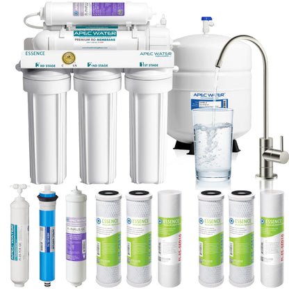 APEC ROES-PH75: The WQA Certified 6-Stage System for Alkaline Mineral pH+ Drinking Water