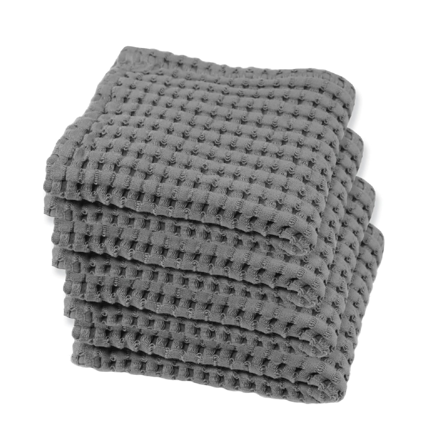 Gilden Tree Bathroom Mat: 100% Absorbent Cotton Waffle Weave
