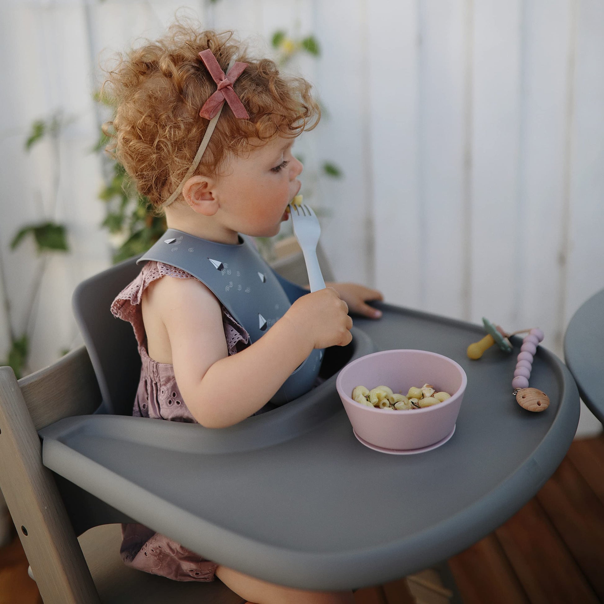 mushie: Silicone Suction Bowl - BPA - Free, Spill - Proof, Baby Feeding Bowl - The Tribalist