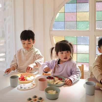 mushie 100% Food-Grade Silicone Divided Suction Plate