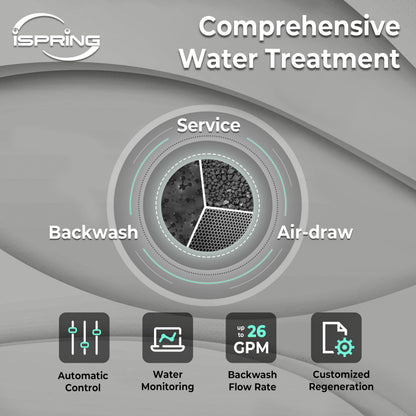 Whole-House PFAS Reduction Water Filter, 10-Year – iSpring WF150K-PF