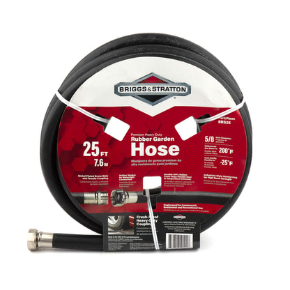 Briggs and Stratton 100-Foot Premium Heavy-Duty Rubber Garden Hose