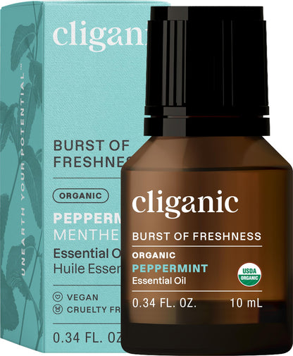 Cliganic USDA Organic Lemon Tea Tree Oil: 100% Pure & Natural