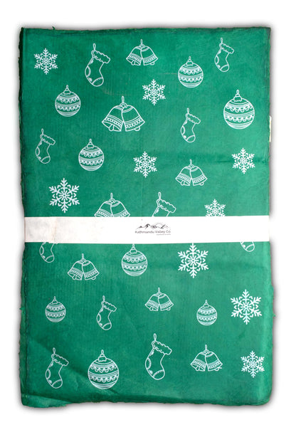 Tree-Free Wrapping Paper: Reusable Lokta Paper Handmade in the Himalayas of Nepal for Gifts, Crafts, and Zero-Waste Holidays