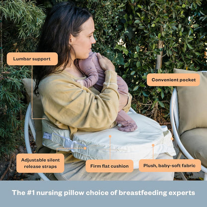 My Brest Friend Deluxe Organic Cotton Wrap-Around Nursing Pillow