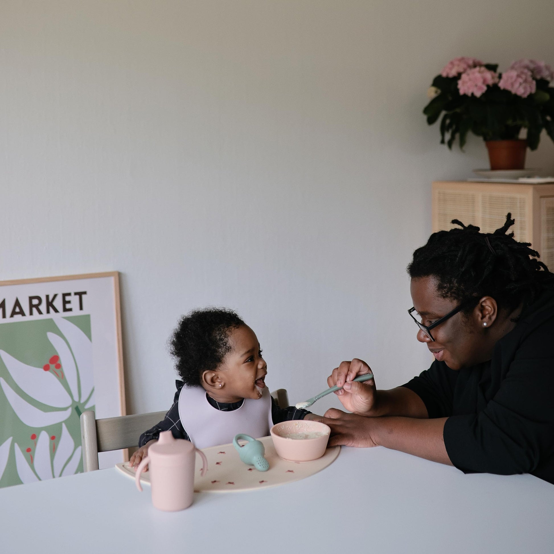 mushie: Silicone Suction Bowl - BPA - Free, Spill - Proof, Baby Feeding Bowl - The Tribalist