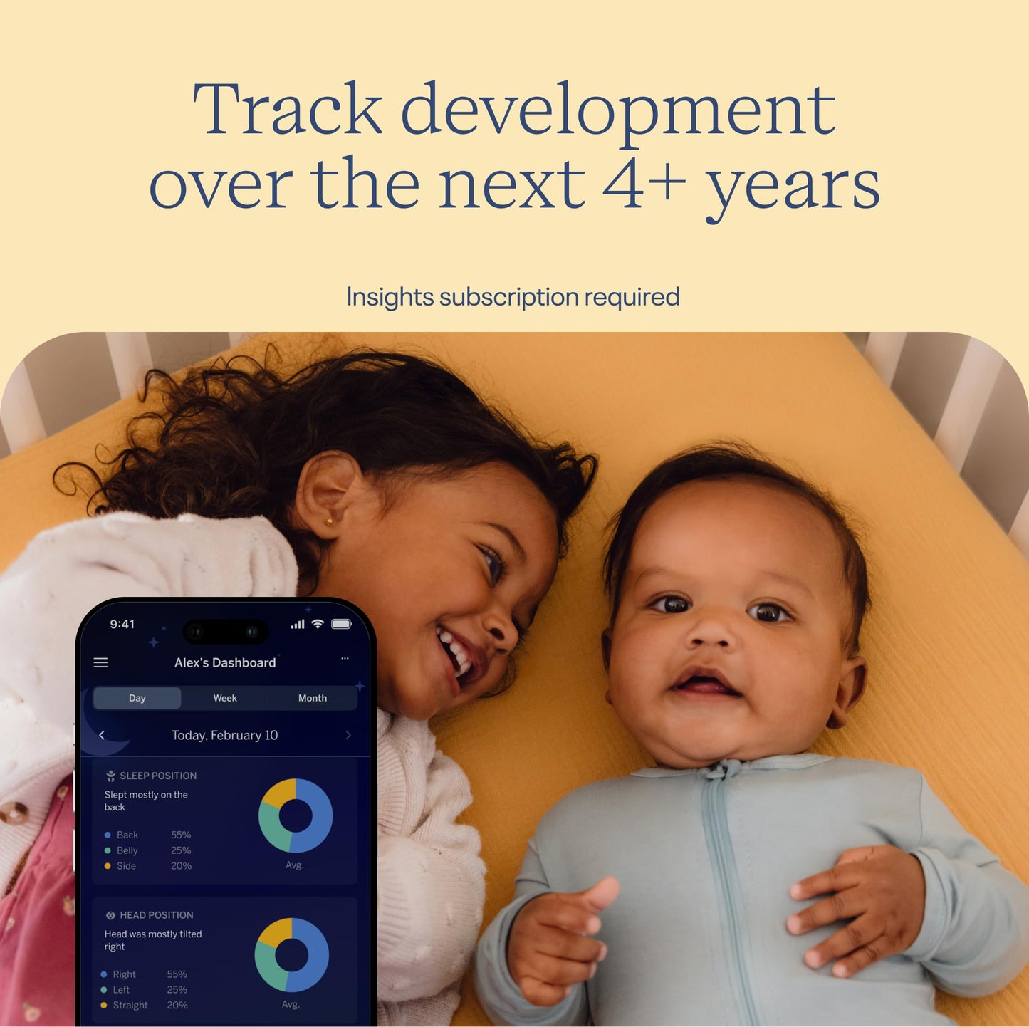 Nanit Pro Smart Baby Monitor: 1080p HD Wi-Fi Video Camera