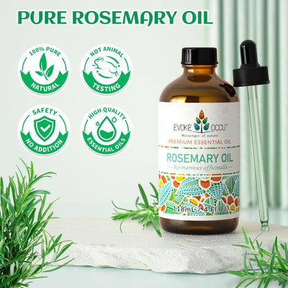 EVOKE OCCU: 100% Pure Clary Sage Essential Oil, 4oz