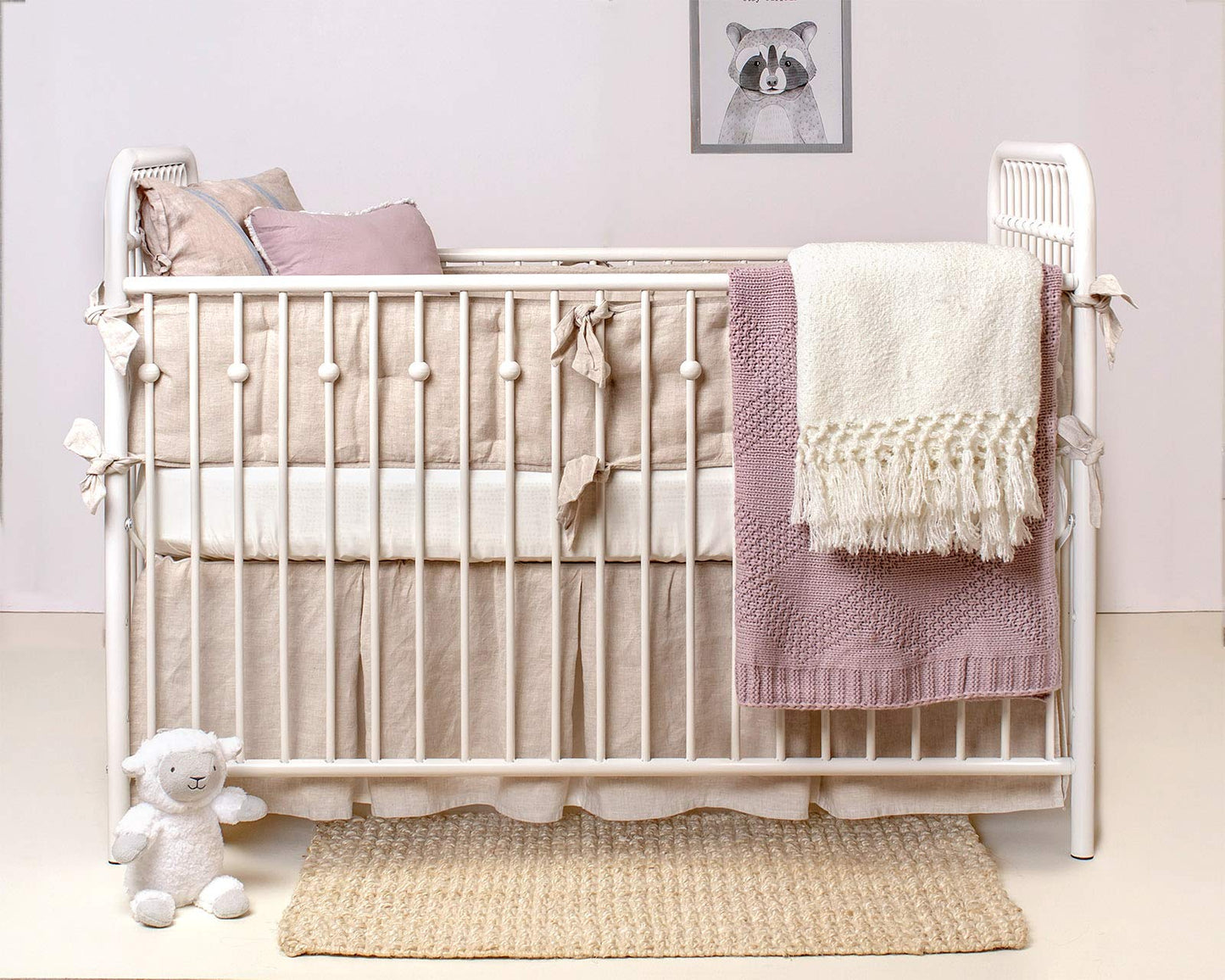 Pure Bamboo Organic Crib Sheet: 100% Viscose Cooling Purity