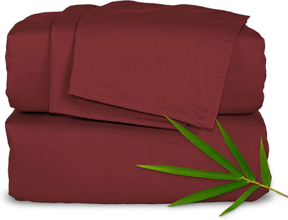 Pure Bamboo 100% Organically Grown Viscose 4-Piece King Sheet Set