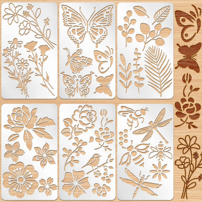 Stop Using Plastic: Metal Stencil Templates Made of Reusable Stainless Steel for Crafts