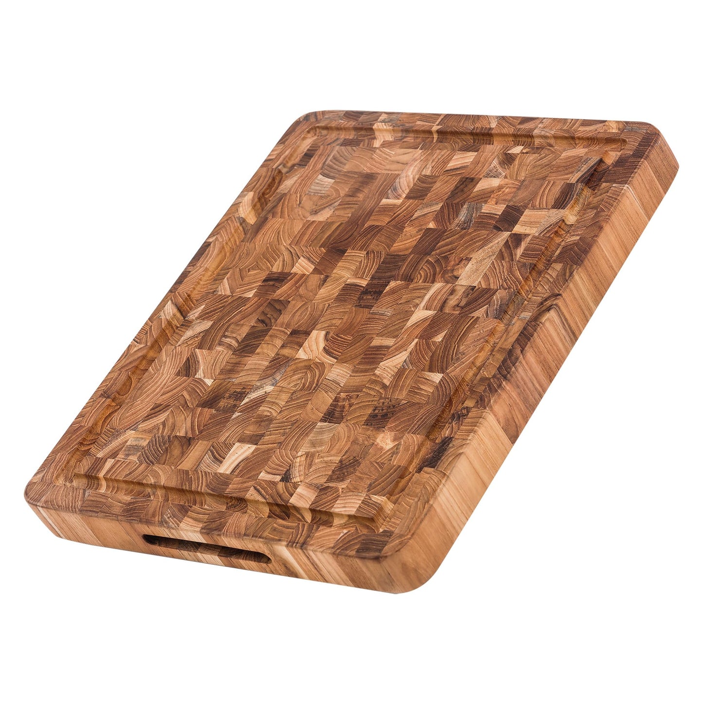 Teakhaus Butcher Block - Extra Large End-Grain Teak Cutting Board