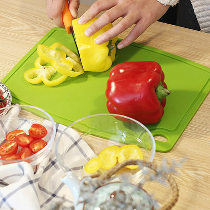 Liflicon 12.6'' x 9.1'' Thick Silicone Cutting Board: Non-Toxic & Flexible.