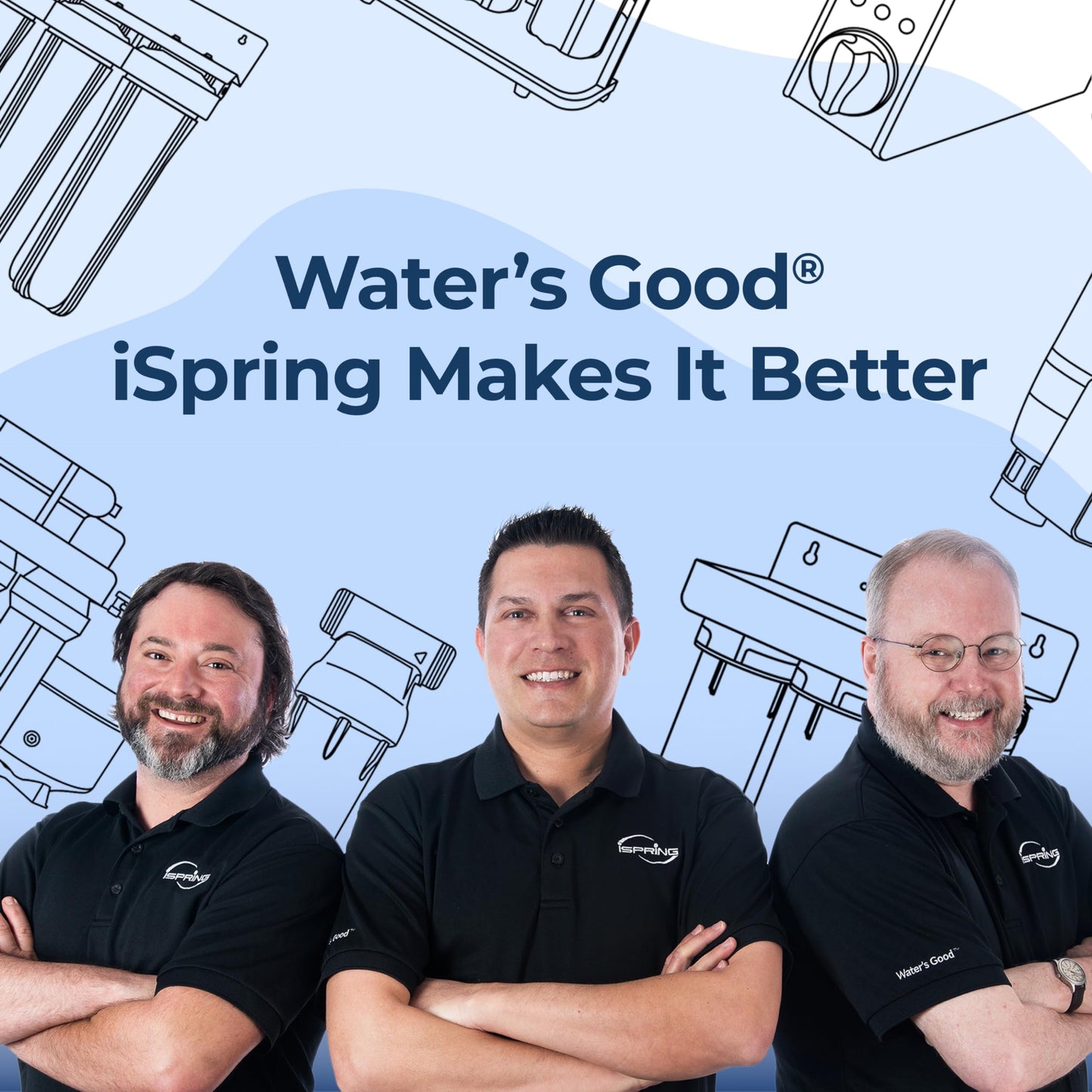 Whole-House PFAS & Scale Water Filter, 3-Stage – iSpring WGB32B-PFKDS