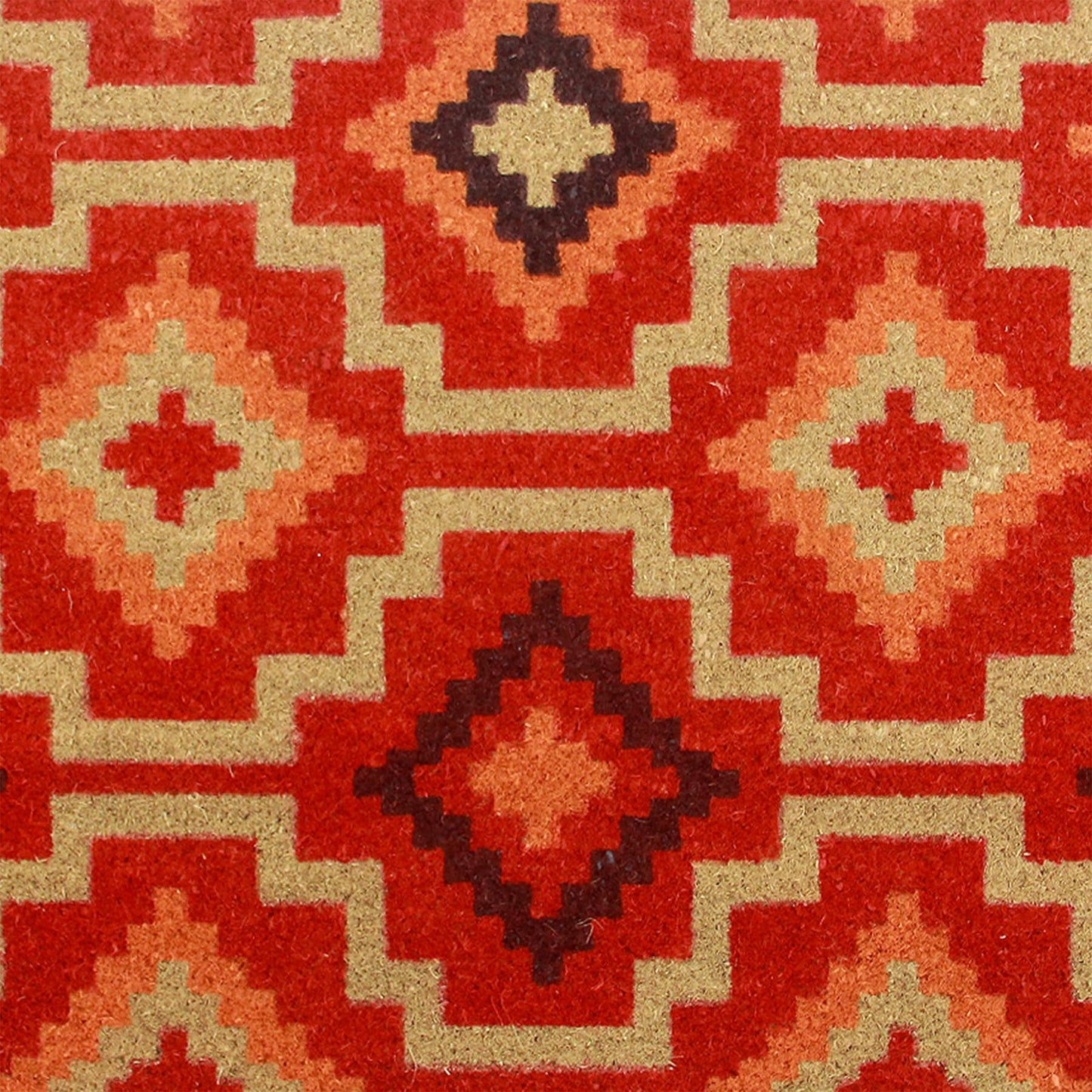 Fab Habitat Minimalist Natural Coir & Rubber Non-Slip Doormat