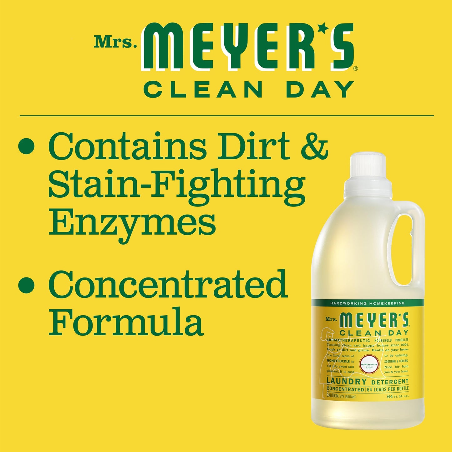 Mrs. Meyer's Clean Day Lavender Concentrated Liquid Laundry Detergent