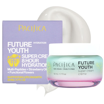 Pacifica Vegan Ceramide Barrier Face Cream in white background