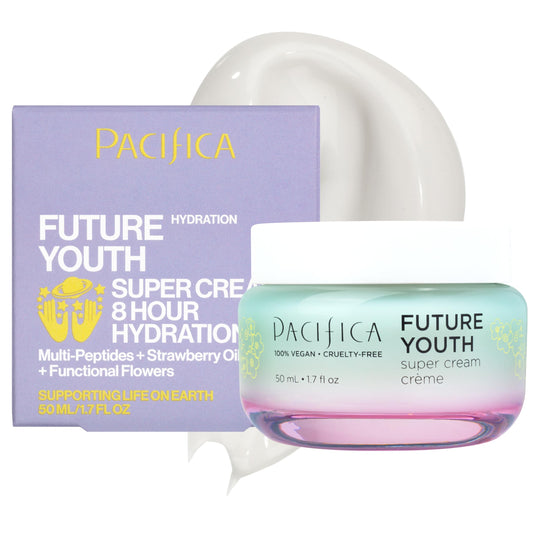 Pacifica Vegan Ceramide Barrier Face Cream in white background