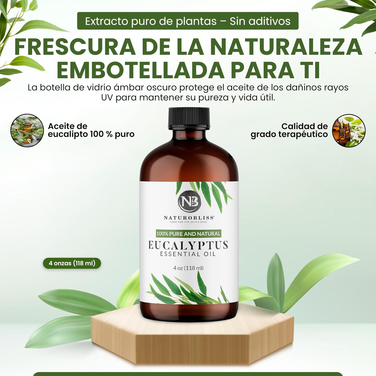NaturoBliss 100% Pure Lemon Essential Oil: 4oz Value Size