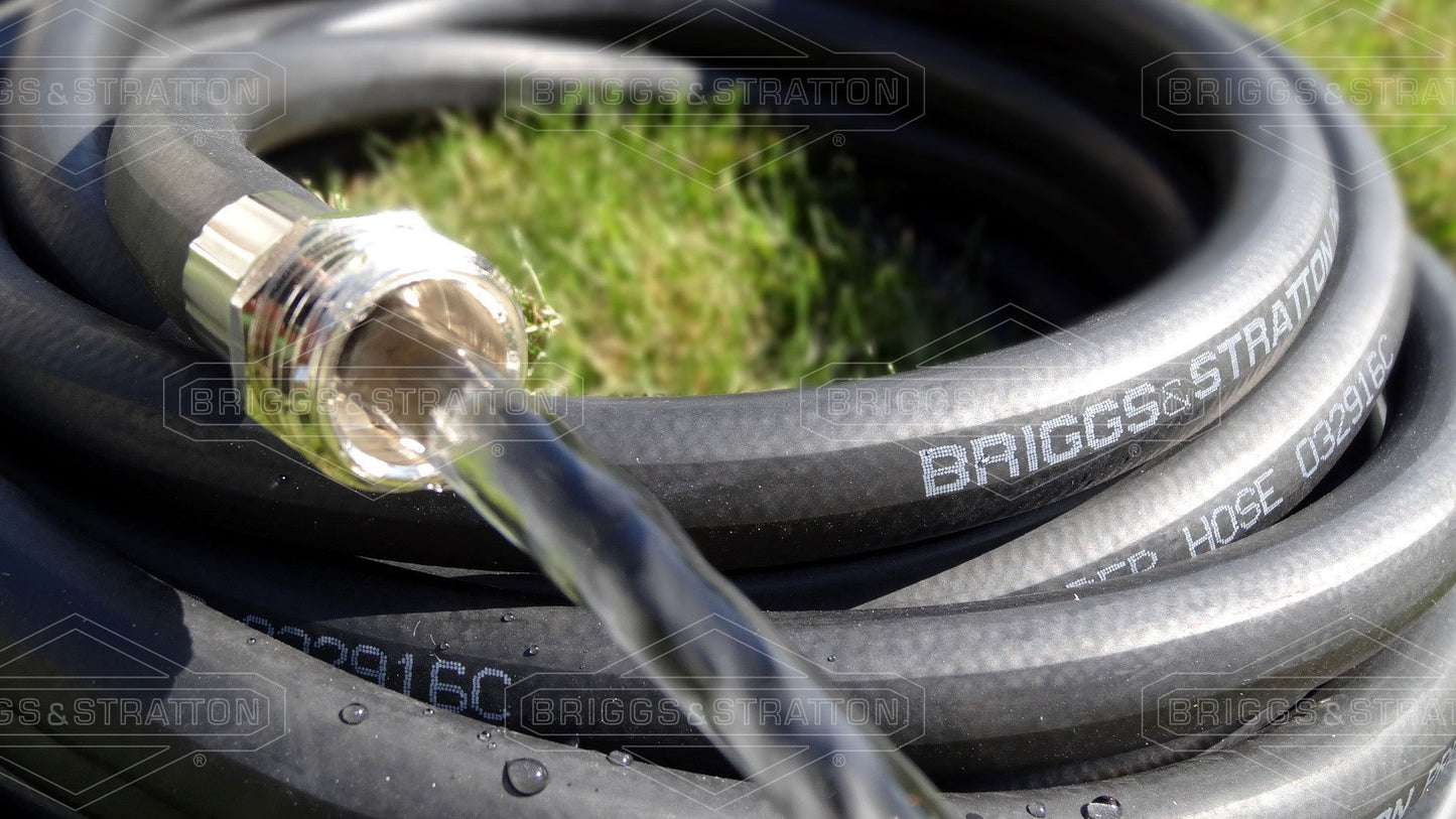 Briggs and Stratton 100-Foot Premium Heavy-Duty Rubber Garden Hose