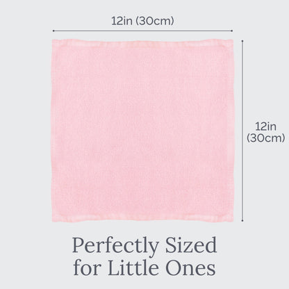 Natemia Organic Baby Washcloths: GOTS Certified 5-Pack Set