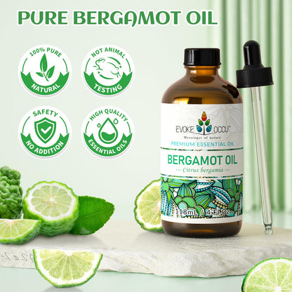 EVOKE OCCU: 100% Pure Clary Sage Essential Oil, 4oz