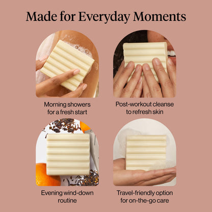 Plastic-Free Sugar Body Scrub Bar, Vegan & Leaping Bunny – Kitsch