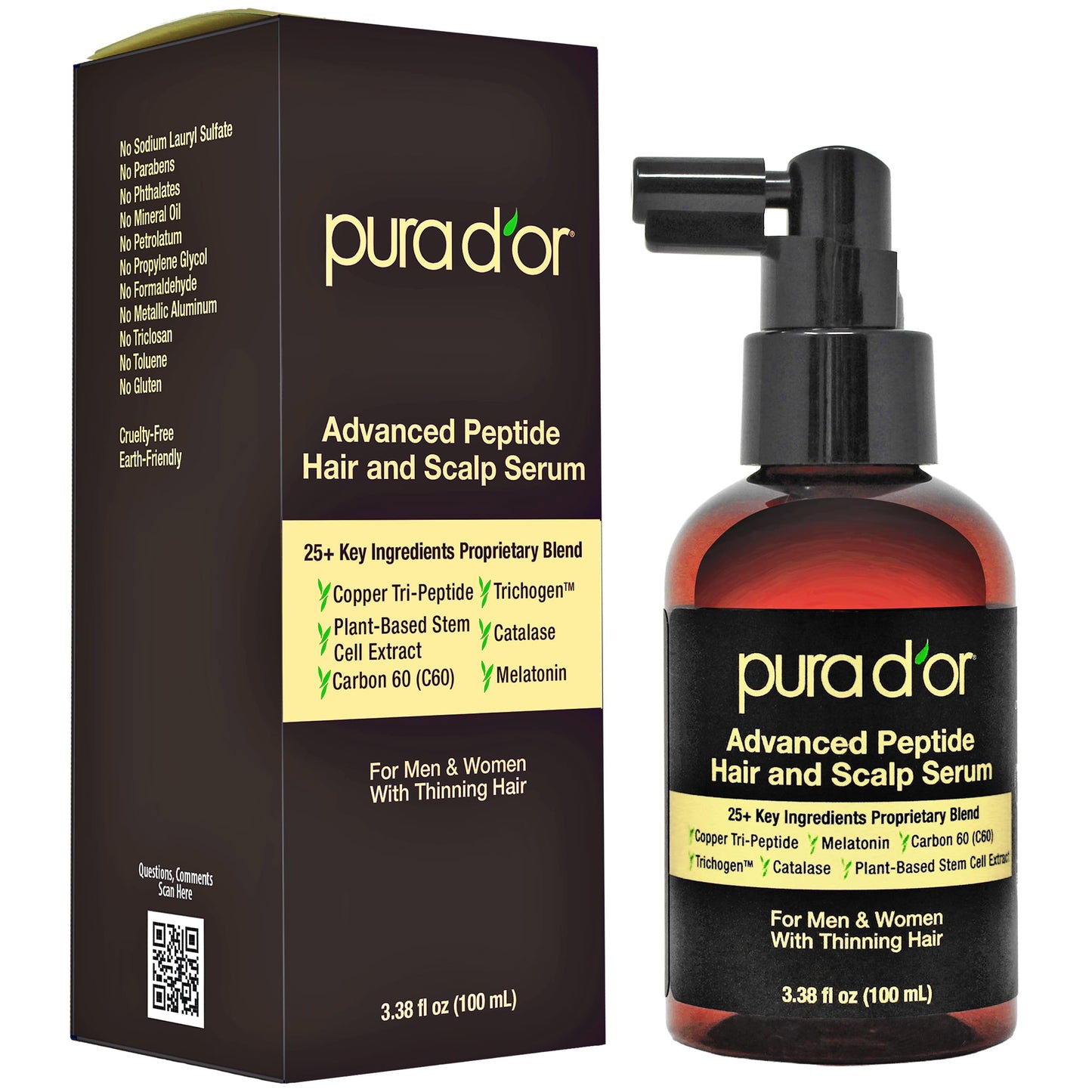 USDA Certified Organic Rosehip Seed Oil, 100% Pure Cold-Pressed – Pura D'or