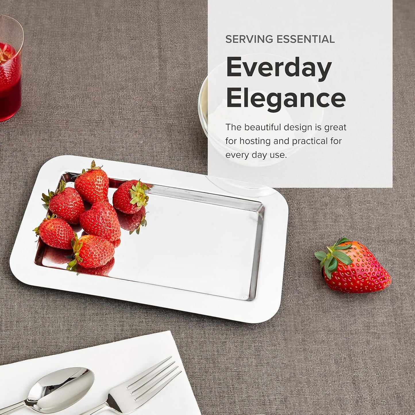 Frieling 18/10 Stainless Steel Serving Tray (Coffee & Tea)