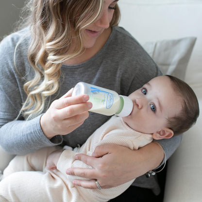 Dr. Brown’s Options+ 4 oz Narrow Borosilicate Glass Baby Bottles (2-Pack)