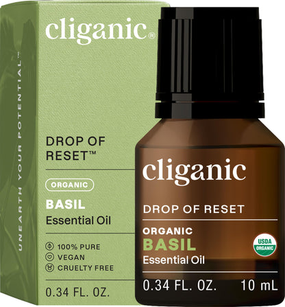 Cliganic USDA Organic Lemon Tea Tree Oil: 100% Pure & Natural