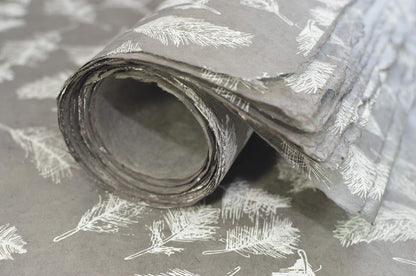 Tree-Free Wrapping Paper: Reusable Lokta Paper Handmade in the Himalayas of Nepal for Gifts, Crafts, and Zero-Waste Holidays