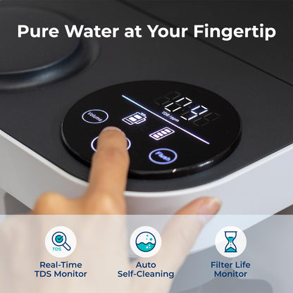 WQA Certified: Eliminate 99.9% of PFAS and Toxins with Bluevua's Efficient 3:1 RO System