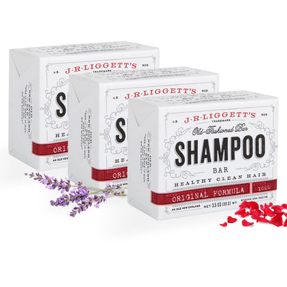 J·R·LIGGETT'S All-Natural Shampoo Bar: Tea Tree, Jojoba & Peppermint