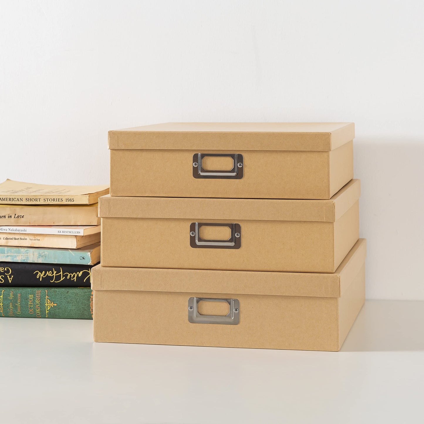 End Plastic Bins: Decorative Storage Boxes Made from Premium, Recyclable Kraft Paper