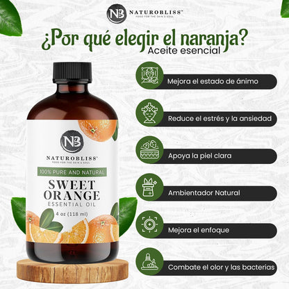 NaturoBliss 100% Pure Lemon Essential Oil: 4oz Value Size